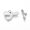 Tibetan Style Alloy Toggle Clasps TIBE-L005-012AS-2