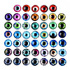 Glass Cabochons GGLA-T004-03-1