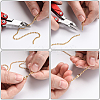 304 Stainless Steel Ball Chains and Ball Chain Connectors Set CHS-YW0001-02A-4