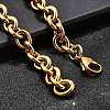 304 Stainless Steel Cable Chain Bracelets for Women LS-BJEW-Q050-01B-G-4