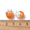 Handmade Lampwork Bumpy Beads LAMP-M022-01F-3