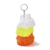 Cute Plush Cloth Worm Doll Pendant Keychains KEYC-P014-B06-2