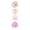 8 Styles Horse Paper Stickers X-DIY-L051-008-5
