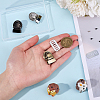 Zinc Alloy Bag Tuck Lock Clasps FIND-DR0001-49-3