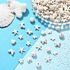 140Pcs 7 Styles Synthetic Howlite Beads G-FP0001-09-5