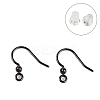 Hypoallergenic Bioceramics Zirconia Ceramic Earring Hooks EJEW-C111-09F-1