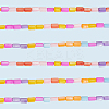 4 Strands Natural Freshwater Shell Dyed Beads Strands SHEL-SC0001-75-6