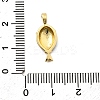 Brass Enamel Pendants KK-I360-018G-3