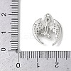 Brass Micro Pave Clear Cubic Zirconia Pendants KK-L238-04P-3