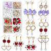 DIY Imitation Pearl Earring Making Kit DIY-SC0019-31-1