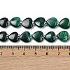 Natural Malachite Beads Strands G-L630-B01-10x10mm-5