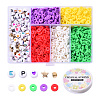 DIY Polymer Clay Beads  Bracelet Making Kit DIY-YW0004-39A-1