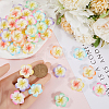 60Pcs 6 Colors Opaque Resin Decoden Cabochons RESI-SC0005-83D-3