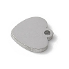 304 Stainless Steel Stamping Blank Tag Charms STAS-E501-02P-2