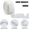 1 Rolls Sheer Organza Ribbon SRIB-CY0001-22B-03-3