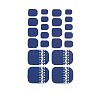 Full-Cover Glitter Powder Toenail Wraps Stickers MRMJ-R112-ZXJ-102-1