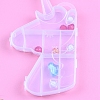 8 Grids Unicorn Shape Plastic Organizer Boxes ANIM-PW0001-114-3