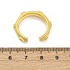 Brass Micro Pave Clear Cubic Zirconia Cuff Rings for Women RJEW-Q009-11G-3