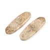 Natural Fossil Coral Pendants G-B187-01C-10-2