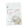 24Pcs 2 Colors Ion Plating(IP) 304 Stainless Steel Earring Hooks STAS-FS0001-65-6