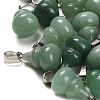 Natural Green Aventurine Pendants G-B127-03P-12-1