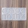 DIY Silicone Halloween Theme Pendant Molds & Keychain & Jump Ring Set HAWE-PW0001-034B-2