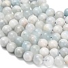 Natural Aquamarine Beads Strands G-F826-B01-10mm-4