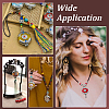 6Pcs Ethnic Style Zinc Alloy with Resin Connector Charms FIND-PH0028-05A-5