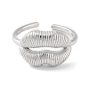 Non-Tarnish 304 Stainless Steel Open Cuff Rings RJEW-H217-01P-2