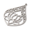 Non-Tarnish 304 Stainless Steel Pendants STAS-U010-17P-2