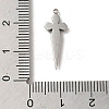 Non-Tarnish 304 Stainless Steel Pendants STAS-L022-321P-3
