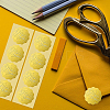 Plastic Self Adhesive Gold Foil Embossed Stickers DIY-WH0211-179-7