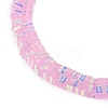 Electroplate Glass Beads Strands GLAA-B023-01A-11-3