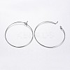 Brass Wine Glass Charm Rings Hoop Earrings X-EC067-4NF-2