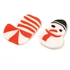 Christmas Theme Handmade Polymer Clay Cabochons CLAY-Q004-24A-2