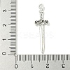 Tibetan Style Alloy Pendants TIBE-I026-5965AS-3