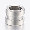 Tarnish Resistant 304 Stainless Steel Tube Beads STAS-F150-019P-1