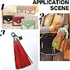 15 Sets 3 Colors Alloy Cord Ends with Cable Chains FIND-CA0003-57-6