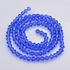 Faceted Bicone Glass Beads Strands EGLA-P017-4mm-10-2