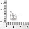 Brass Rhinestone Crystal Pendants KK-E793-07P-3