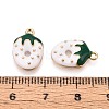 Alloy Enamel Charms PALLOY-T092-34G-02-3