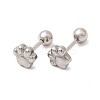 304 Stainless Steel Nose Bone Rings STAS-B126-14P-02-4
