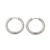 202 Stainless Steel Huggie Hoop Earrings X-EJEW-F111A-20mm-P01-4