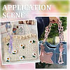30Pcs 10 Colors Zinc Alloy Keychain Clasp Findings FIND-SC0014-16-4