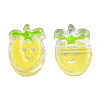 Transparent Acrylic Enamel Beads TACR-N012-004G-1