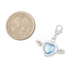 7Pcs Acrylic & Alloy Pendant Decorations HJEW-JM03983-3