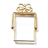 Alloy Open Back Bezel Pendants PALLOY-I223-10LG-1