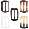 20Pcs Resin Tri-Glide Adjuster Buckles FIND-GF0008-12A-1