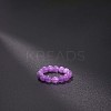 Natural Quartz Stretchy Finger Rings FS-WG01730-53-1