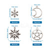Tibetan Style Alloy Pendants TIBEP-TA0004-02-RS-7